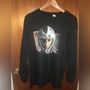 Hockey Goalie Longsleeve @upcyclemachine